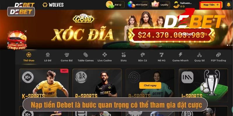 Nạp tiền Debet - Hướng dẫn nhanh chóng và đơn giản 2025 2 Nạp Tiền Debet là gì