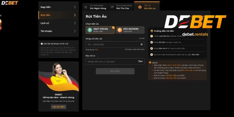 Rút Tiền Debet hôm nay nhận ưu đãi khủng, rút là có thưởng 4 Quyền lợi rút tiền Debet