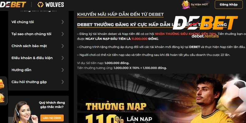 Khuyến Mãi Debet 2 Các chương trình khuyến mãi Debet 2025